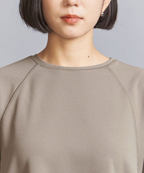 BEAUTY&YOUTH UNITED ARROWS(ビューティーアンドユースユナイテッドアローズ)の「【WEB限定】ドルマンスリーブ カットソー(Tシャツ/カットソー・レディース・モカ/ブラック/オフホワイト・FREE)」の14枚目の写真