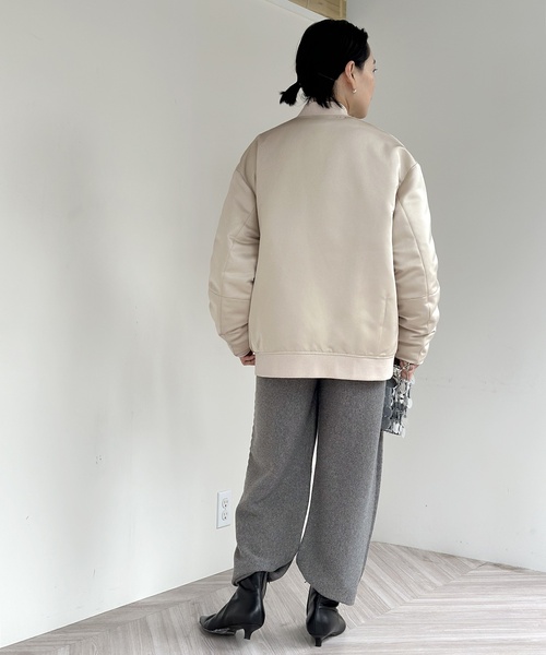 AP STUDIO（エーピーストゥディオ）の「カシミヤミックスニットパンツ（その他パンツ・レディース・チャコールグレー・36/38）」の6枚目の写真