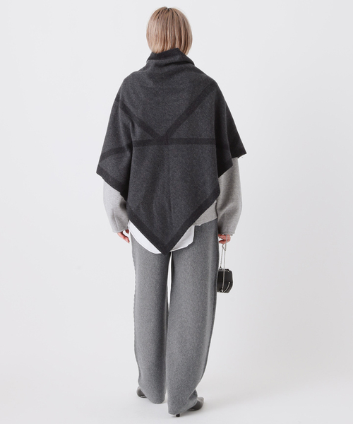 AP STUDIO（エーピーストゥディオ）の「カシミヤミックスニットパンツ（その他パンツ・レディース・チャコールグレー・36/38）」の12枚目の写真