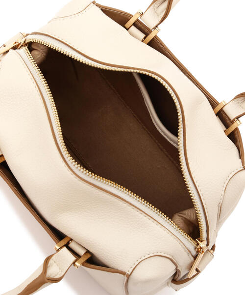 EDIT COLOGNE（エディットコロン）の「ミニボストンバッグ（ボストンバッグ・レディース・ホワイト/ブラウン/ブラック・ﾌﾘ-）」の15枚目の写真