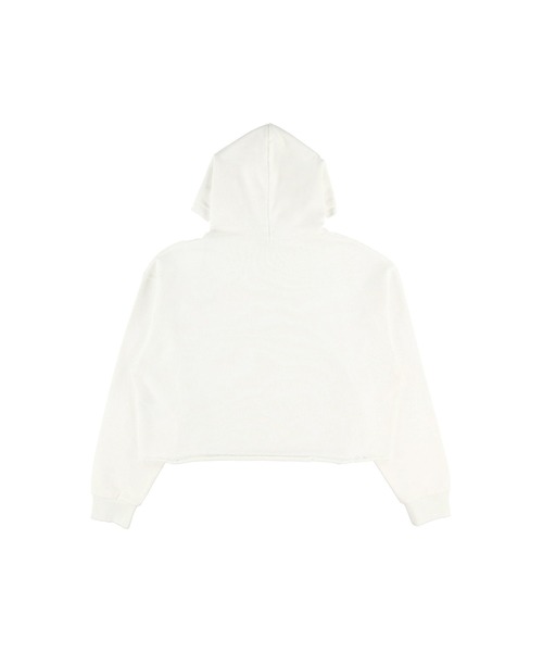 ALEXIA STAM（アリシアスタン）の「Distressed Cropped Hoodie /クロップドダメージフーディー（スウェット・レディース・ヘザーグレー/ホワイト/ネイビー・FREE）」の19枚目の写真