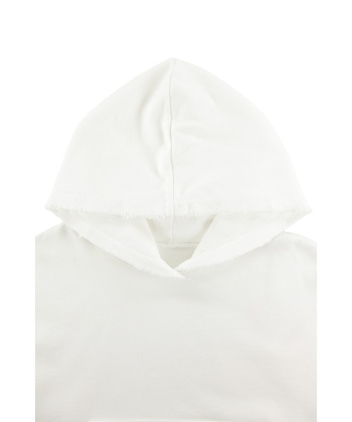 ALEXIA STAM（アリシアスタン）の「Distressed Cropped Hoodie /クロップドダメージフーディー（スウェット・レディース・ヘザーグレー/ホワイト/ネイビー・FREE）」の20枚目の写真