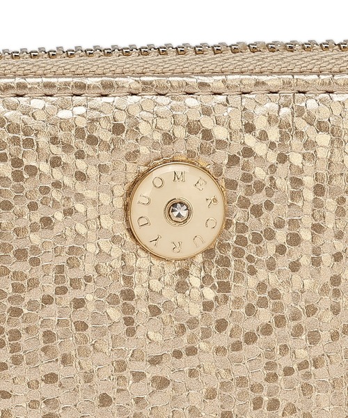 MERCURYDUO（マーキュリーデュオ）の「【MERCURYDUO/マーキュリーデュオ】メタリッククラック調型押し　ラウンド長財布（財布・レディース・シルバー/ブラック/グレイッシュベージュ/ゴールド/ピンク・FREE）」の13枚目の写真