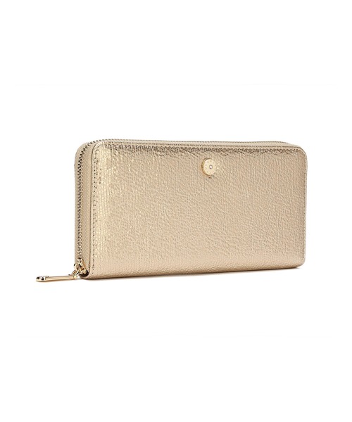 MERCURYDUO（マーキュリーデュオ）の「【MERCURYDUO/マーキュリーデュオ】メタリッククラック調型押し　ラウンド長財布（財布・レディース・シルバー/ブラック/グレイッシュベージュ/ゴールド/ピンク・FREE）」の16枚目の写真