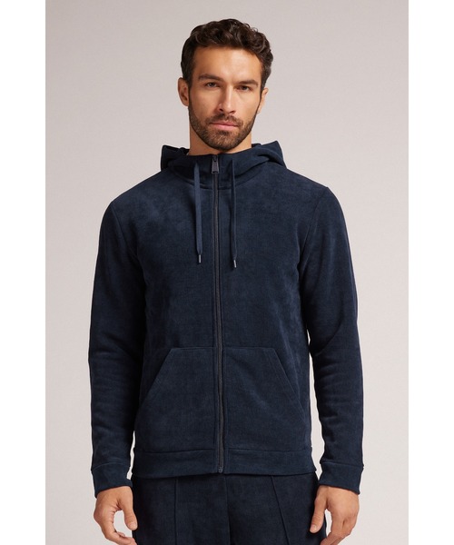 起毛シニェール スウェットシャツ（パーカー）｜Intimissimi（インティミッシミ）