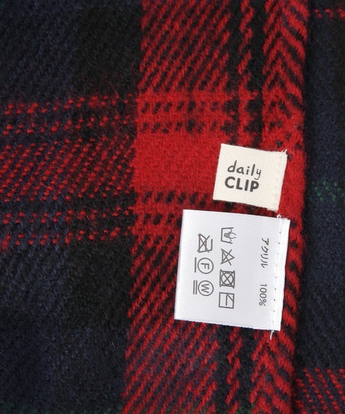studio CLIP（スタディオクリップ）の「【daily CLIP】DCチェックストール24（ストール/ショール・レディース・その他1/その他3/その他2/その他4・FREE）」の15枚目の写真