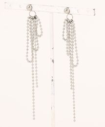 LOWRYS FARM | ステンレスボールチェーンピアス　249426(ピアス（両耳用）)