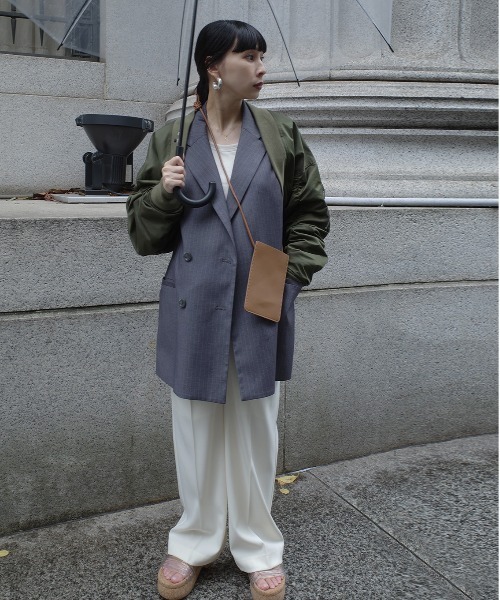 ジャケット・アウター Ameri REVERSIBLE BOLERO MA-1 セール】REVERSIBLE BOLERO MA-1（MA-1）｜Ameri（アメリ）の