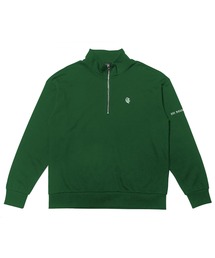 《QUIET GOLF》QG Stand Neck Sweat Shirts