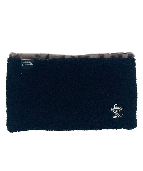 THRASHER（スラッシャー）の「THRASHER/スラッシャー ネックウォーマー REVERSIBLE NECK WARMER 防寒 24TH-K50（ネックウォーマー/スヌード・メンズ・ホワイト/グレー/ブラック・FREE）」の3枚目の写真