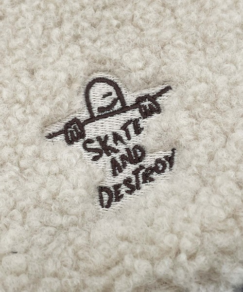 THRASHER（スラッシャー）の「THRASHER/スラッシャー ネックウォーマー REVERSIBLE NECK WARMER 防寒 24TH-K50（ネックウォーマー/スヌード・メンズ・ホワイト/グレー/ブラック・FREE）」の10枚目の写真