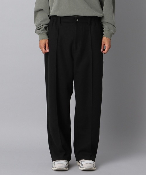 NUMERALS(ヌメラルズ)の「【NUMERALS】起毛ワイドスラックス(スラックス・メンズ・ブラック/カーキ・MEDIUM/LARGE)」の10枚目の写真