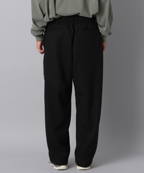 NUMERALS(ヌメラルズ)の「【NUMERALS】起毛ワイドスラックス(スラックス・メンズ・ブラック/カーキ・MEDIUM/LARGE)」の12枚目の写真