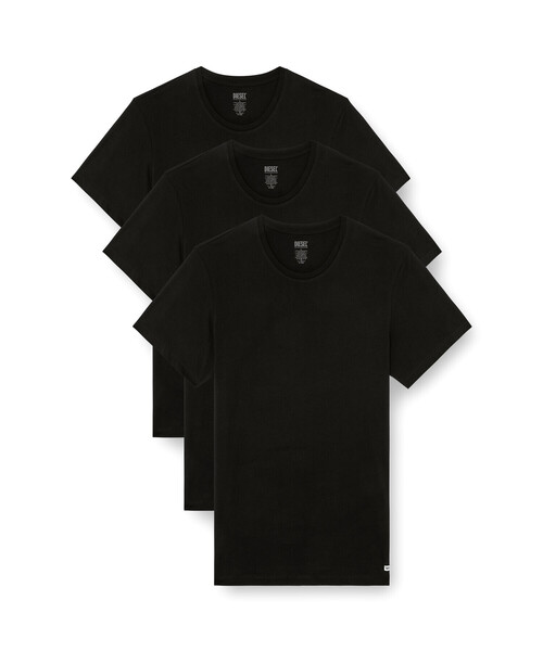 DIESEL(ディーゼル)の「メンズ Tシャツ 3枚パック RANDAL-D-BOX-3PACK(インナーウェア/肌着・メンズ・ブラック/マルチ/ホワイト・LARGE/MEDIUM/X-LARGE/XX-LARGE/SMALL)」の1枚目の写真