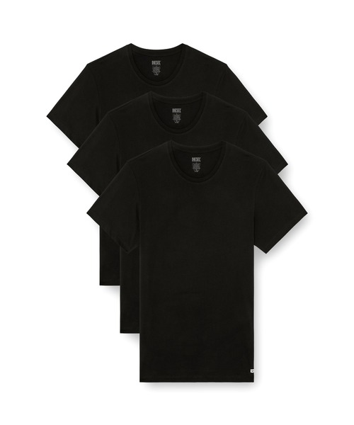 DIESEL(ディーゼル)の「メンズ Tシャツ 3枚パック RANDAL-D-BOX-3PACK(インナーウェア/肌着・メンズ・ブラック/マルチ/ホワイト・LARGE/MEDIUM/X-LARGE/XX-LARGE/SMALL)」の5枚目の写真