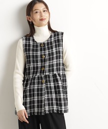 FOUND GOOD | ツイードペプラムベスト(ベスト)