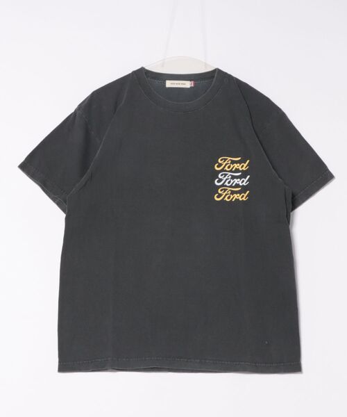 GOOD ROCK SPEED(グッドロックスピード)の「【GOOD ROCK SPEED】25FOD009W ”Ford” Tシャツ/フォード/車(Tシャツ/カットソー・メンズ・ホワイト/チャコール・XL/L/M)」の2枚目の写真