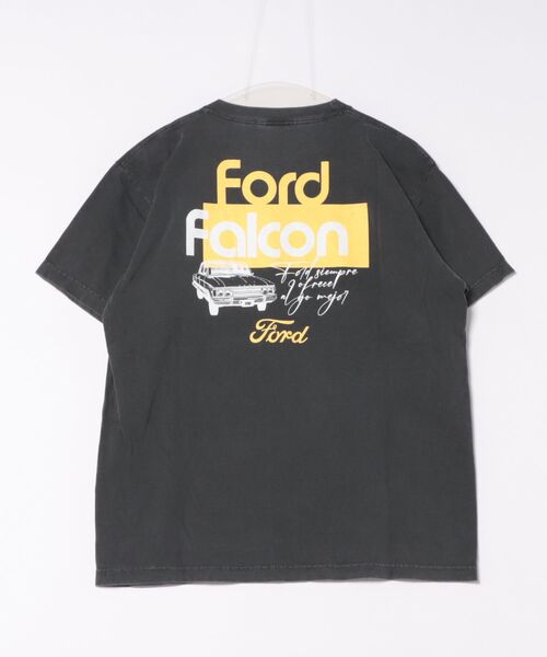 GOOD ROCK SPEED(グッドロックスピード)の「【GOOD ROCK SPEED】25FOD009W ”Ford” Tシャツ/フォード/車(Tシャツ/カットソー・メンズ・ホワイト/チャコール・XL/L/M)」の4枚目の写真
