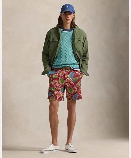 POLO RALPH LAUREN(ポロ ラルフ ローレン)の「ケーブルニット コットン セーター(ニット/セーター・メンズ・グリーン・XXL/XS/XL/S/M/L)」の4枚目の写真