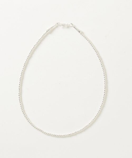 ERICKA NICOLAS BEGAY(エリッカ ニコラス ビゲイ)の「【ERICKA NICOLAS BEGAY】 NAVAJO PEARL NECKLACE / 3-45(ネックレス・メンズ・シルバー系1/シルバー系2・45)」の5枚目の写真
