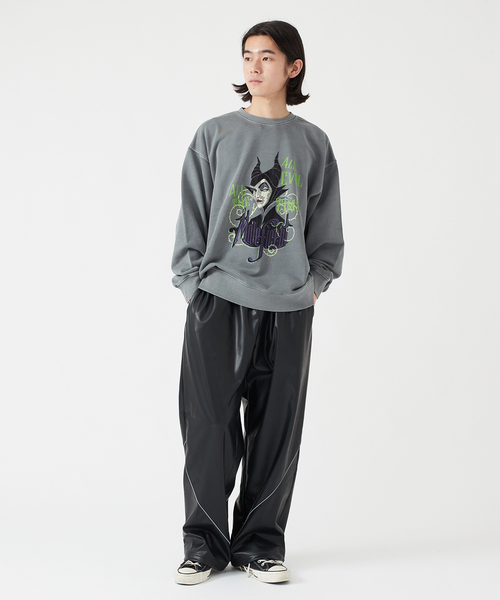 B.C STOCK(ベーセーストック)の「《追加》【DISNEY / ディズニー】別注 ヴィランズ クルーネックスウェット(スウェット・メンズ・ブラック系その他/ブラックミックス/ブラック・MEDIUM/LARGE)」の8枚目の写真