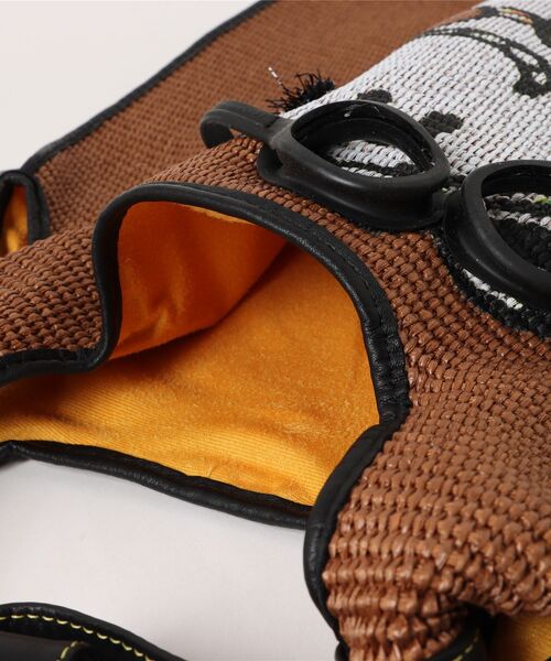 ANITA BILARDI(アニタビラルディ)の「【ANITA BILARDI】スヌーピープリントラフィアバッグ(Q56322)(トートバッグ・レディース・ベージュ/グリーン/ブラウン・ALL)」の6枚目の写真