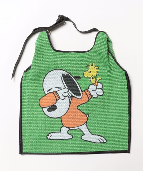 ANITA BILARDI(アニタビラルディ)の「【ANITA BILARDI】スヌーピープリントラフィアバッグ(Q56322)(トートバッグ・レディース・ベージュ/グリーン/ブラウン・ALL)」の13枚目の写真