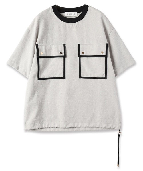 CULLNI クルニ　ビックポケットプルオーバー cullni item CULLNI(クルニ)エクスクルーシブ23SS #レイヤード