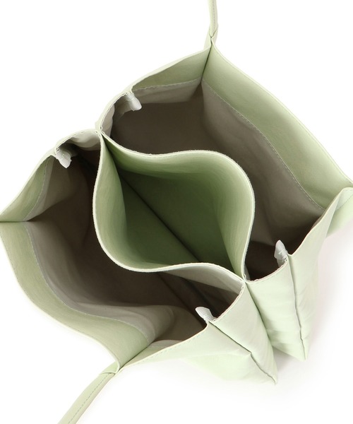 ROPE' PICNIC(ロペピクニック)の「【A4対応・洗える】3層ミドルトートバッグ/通勤対応・新色追加(トートバッグ・レディース・ブラック/ブラウン/シルバー/ライトグリーン/キナリ/ホワイト系その他4/ピンク系その他2・FREE)」の19枚目の写真