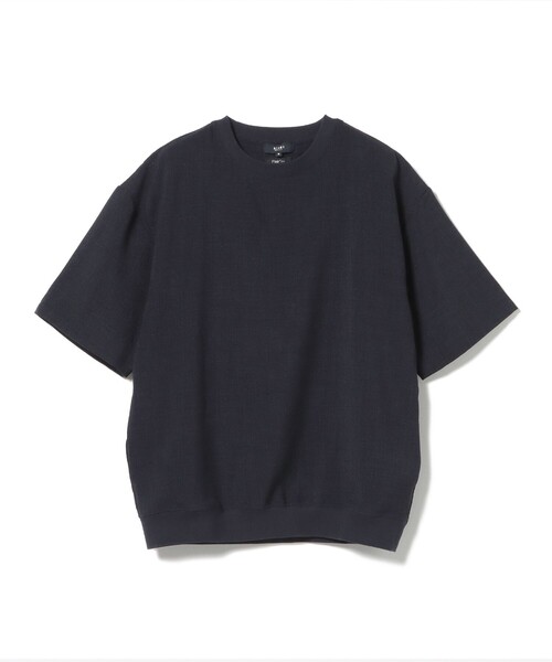 BEAMS HEART(ビームスハート)の「【6/18値下げ】ポリメランジ 布帛 Tシャツ(吸水速乾・ユニセックス)(Tシャツ/カットソー・メンズ・ベージュ/ネイビー/カーキ/ホワイト・S/M/L/XL)」の17枚目の写真