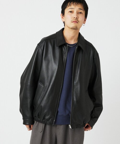 セール】《追加》SKOOKUM / スクーカム 別注 シープレザー ジップ