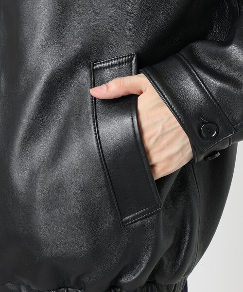 セール】《追加》SKOOKUM / スクーカム 別注 シープレザー ジップ