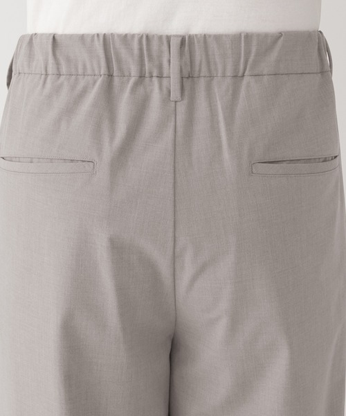 無印良品(ムジルシリョウヒン)の「紳士 乾きやすいイージータックワイドパンツ(その他パンツ・メンズ・チャコールグレー/ブラック/ブラウン系・S/M/L/XL)」の13枚目の写真