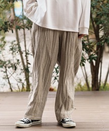 mp13308-Cotton Linen Wide Straight Pants ワイドストレートパンツ
