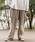 CAMBIO�i�J���r�I�j�́ump13308-Cotton Linen Wide Straight Pants ���C�h�X�g���[�g�p���c�i���̑��p���c�j�v�b�x�[�W��