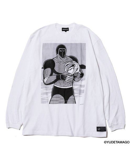 LUNKER KILLER(ランカーキラー)の「"WARSMAN with BASS" BIG L/S-Tee(Tシャツ/カットソー・メンズ・ブラック/ホワイト・XL/L/M)」の2枚目の写真