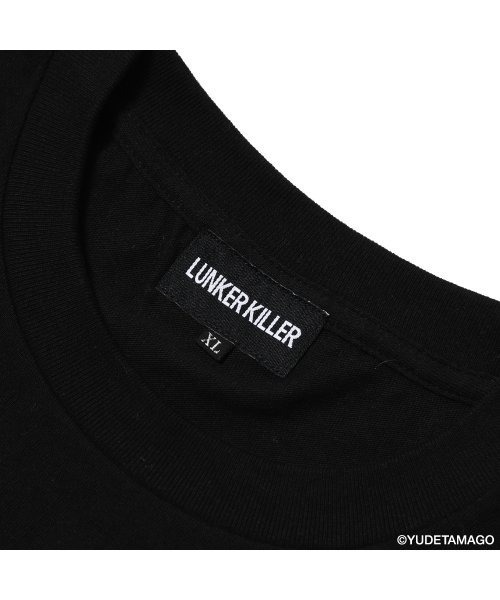 LUNKER KILLER(ランカーキラー)の「"WARSMAN with BASS" BIG L/S-Tee(Tシャツ/カットソー・メンズ・ブラック/ホワイト・XL/L/M)」の4枚目の写真