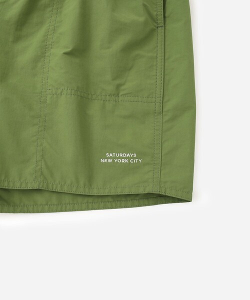 Saturdays NYC(サタデーズ ニューヨークシティ )の「Talley Swim Short(その他パンツ・メンズ・ブラック/オフホワイト・X-SMALL/S/M/L/XL)」の13枚目の写真
