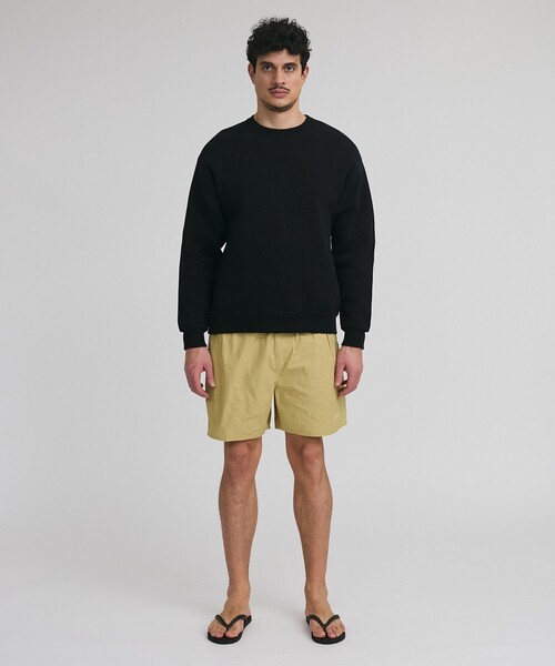 Saturdays NYC(サタデーズ ニューヨークシティ )の「Talley Swim Short(その他パンツ・メンズ・ブラック/オフホワイト・X-SMALL/S/M/L/XL)」の1枚目の写真