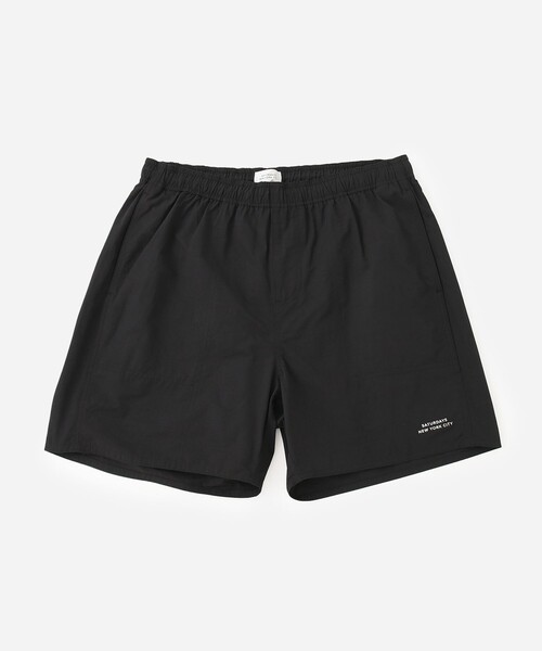 Saturdays NYC(サタデーズ ニューヨークシティ )の「Talley Swim Short(その他パンツ・メンズ・ブラック/オフホワイト・X-SMALL/S/M/L/XL)」の3枚目の写真