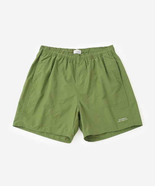 Saturdays NYC(サタデーズ ニューヨークシティ )の「Talley Swim Short(その他パンツ・メンズ・ブラック/オフホワイト・X-SMALL/S/M/L/XL)」の5枚目の写真