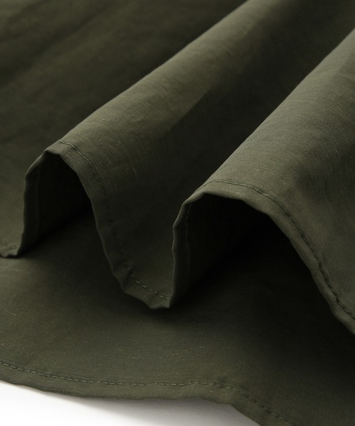 ADAM ET ROPE'（アダムエロペ）の「【サステナブル】ペプラムブラウス（シャツ/ブラウス・レディース・カーキ/ブラック/ホワイト・FREE）」の11枚目の写真