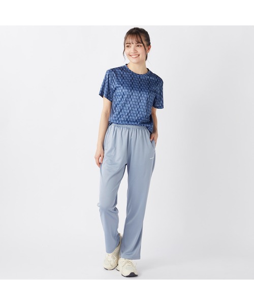 marie claire(マリ・クレール)の「Marie claire sports マリクレールスポーツ ロングパンツ UVカット 紫外線対策 メッシュ 体型カバー 66cm丈 ボトムス(その他パンツ・レディース・ブルー/ブラック/ライトパープル/ネイビー・M/L/LL)」の18枚目の写真
