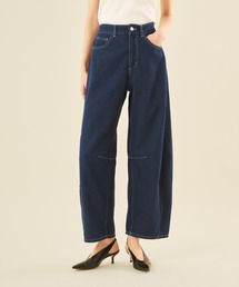Muscat（マスカット）の「バレルレッグカーブデニムパンツ（デニムパンツ）」