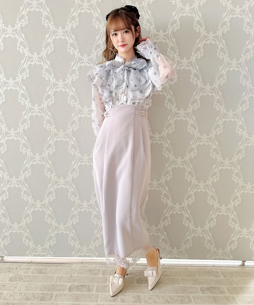 セール】【ZOZO限定再入荷】花柄ロングワンピース（ワンピース