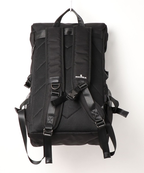 MAKAVELIC（マキャベリック）の「【RS】【MAKAVELIC】DOUBLE LINE2 BACKPACK（バックパック/リュック・レディース・ブラック・FREE）」の4枚目の写真
