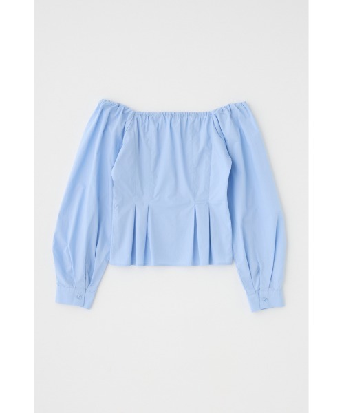 MOUSSY（マウジー）の「OFF SHOULDER シャツ（シャツ/ブラウス・レディース・オフホワイト/ブラック/ライトブルー・1/2）」の17枚目の写真