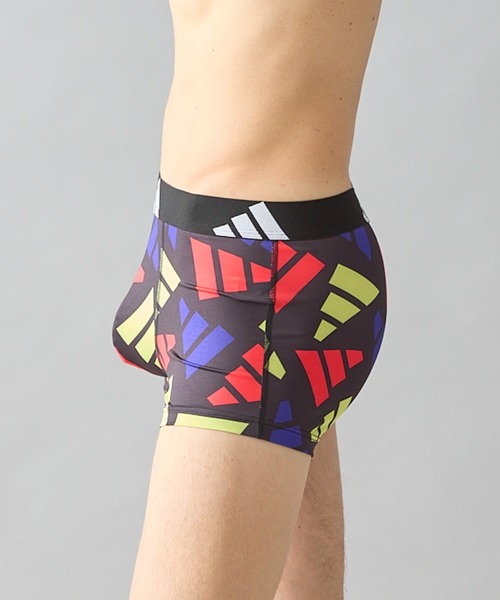 adidas（アディダス）の「adidas/アディダス ボクサーパンツ ブランドロゴ 吸汗速乾（ボクサーパンツ・メンズ・ピンク/レッド・MEDIUM/LARGE）」の11枚目の写真