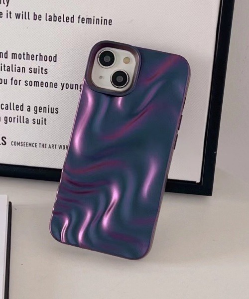 ◎iPhone 12 Proケース　パープル　マット ◎iPhone 12 Proケース パープル マット キャンディーカラー