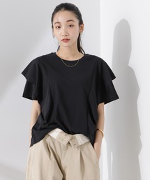 NANO universe | ラッフルデザインTシャツ(Tシャツ/カットソー)